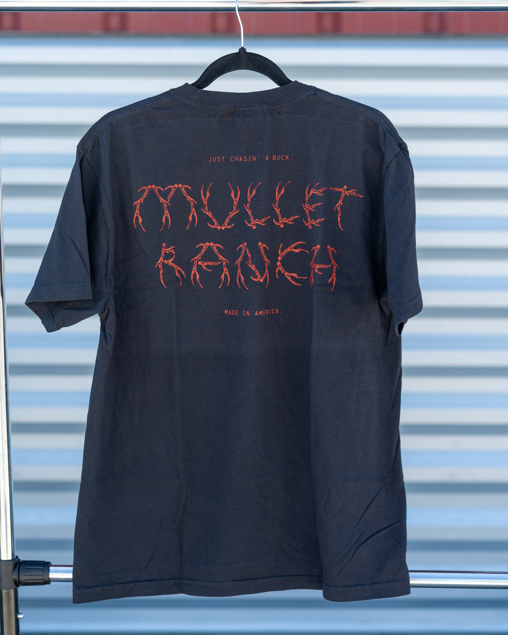 Chasing a buck t-shirt